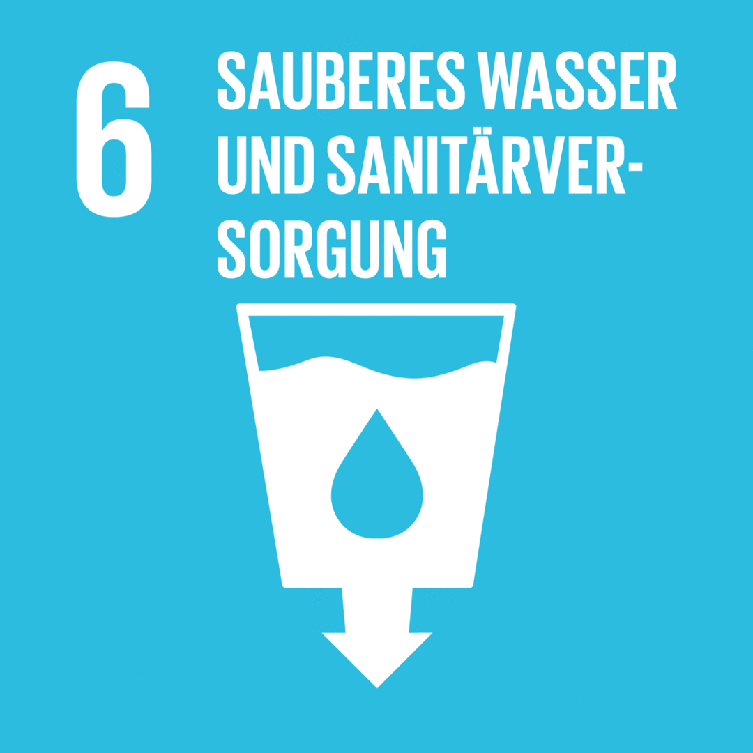 Sauberes Wasser und Sanitäreinrichtungen