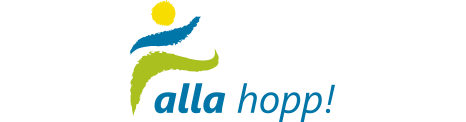 Logo alla hopp!-Anlage 