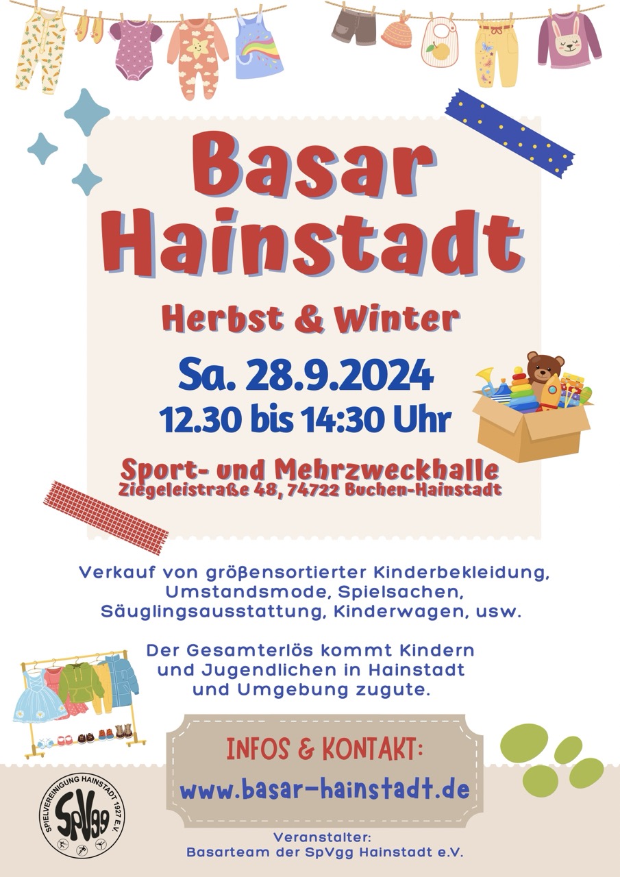 Basar Plakat Herbst 24 1