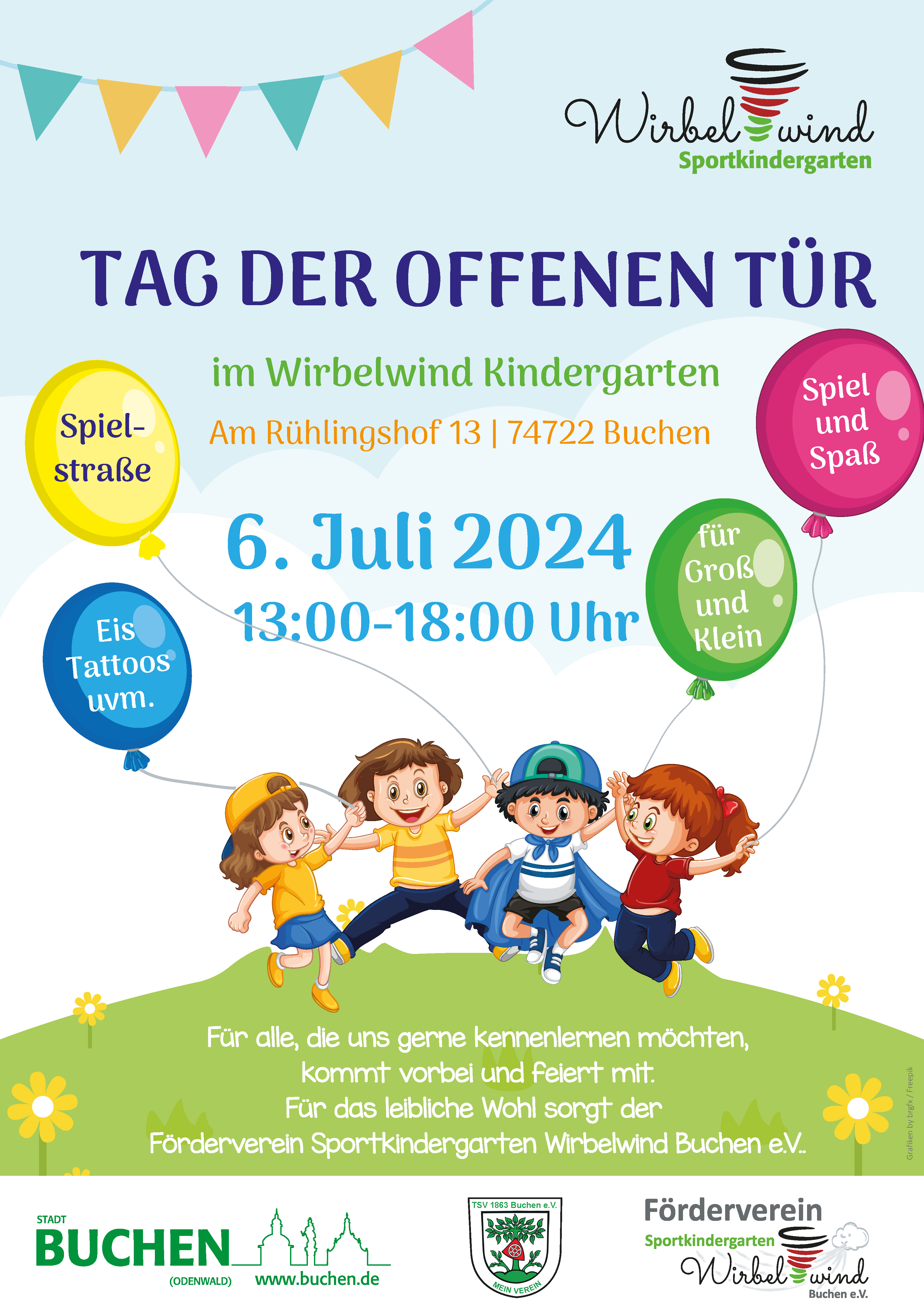 Plakat T.d.o.T. Sportkindergarten